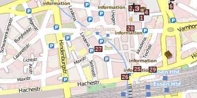 Deutschlandhaus  Stadtplan