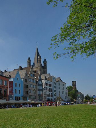 Groß St Martin hinter Fischmarkt Fotos