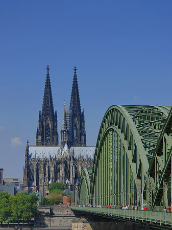 Fotos Hohenzollernbrücke am Kölner Dom | Köln