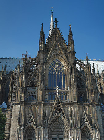 Dreikönigenportal am Kölner Dom Foto 