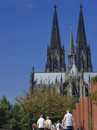 Fotos Steinmauer zum Kölner Dom