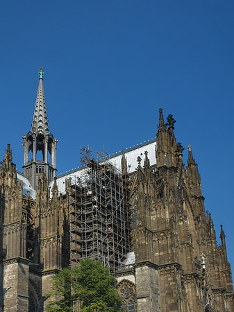 Nordwestansicht des Kölner Doms Fotos