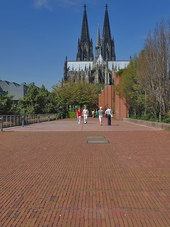 Foto Weg zum Kölner Dom - Köln