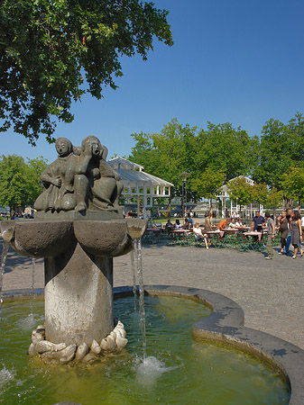 Pütz im Rheingarten Foto 