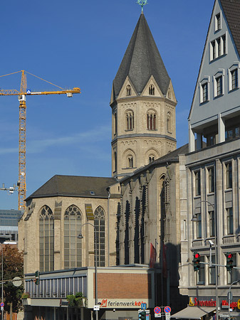 St Andreas mit Häusern Foto 