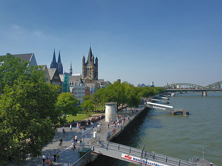 Frankenwerft am Rhein Foto 