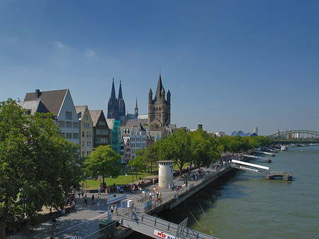 Foto Frankenwerft am Rhein