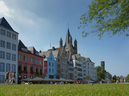 Foto Groß St Martin hinter Fischmarkt - Köln