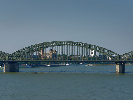 Foto Hohenzollernbrücke - Köln