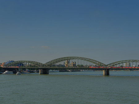 Foto Hohenzollernbrücke - Köln