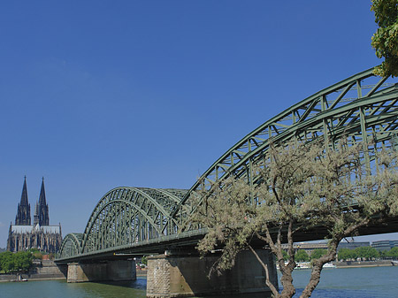 Hohenzollernbrücke am Kölner Dom