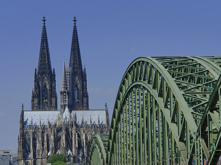 Fotos Hohenzollernbrücke beim Kölner Dom