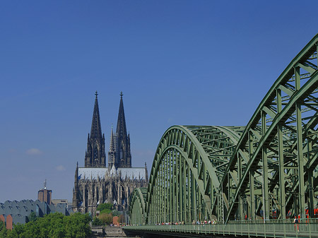 Fotos Hohenzollernbrücke beim Kölner Dom | Köln