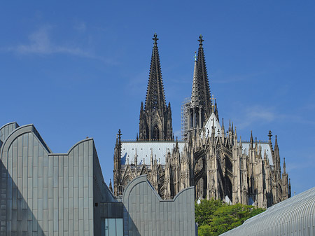 Dächer vor dem Kölner Dom Foto 