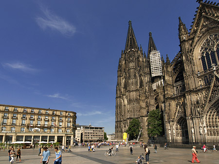 Fotos Kölner Dom mit Domhotel