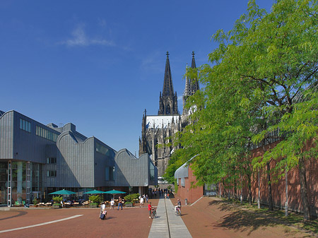 Weg zum Kölner Dom