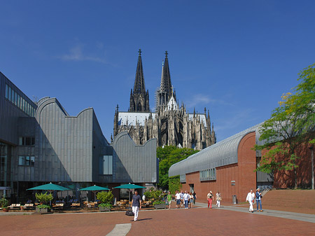 Foto Weg zum Kölner Dom