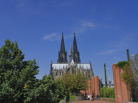 Weg zum Kölner Dom Foto 