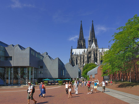 Foto Weg zum Kölner Dom