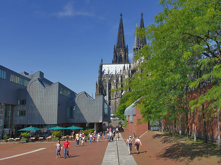 Weg zum Kölner Dom