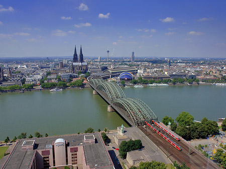 Fotos Hohenzollernbrücke und Kölner Dom | Köln