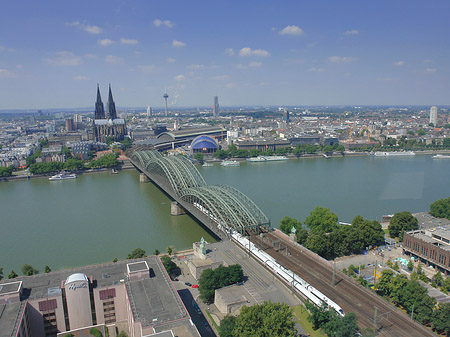 Hohenzollernbrücke und Kölner Dom Fotos