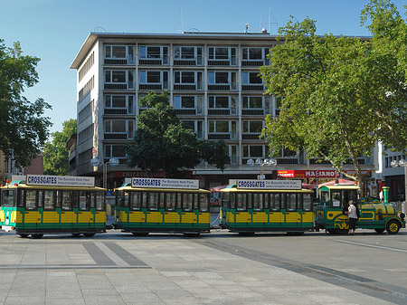 Foto Roncalliplatz mit Wolters Bimmelbahn