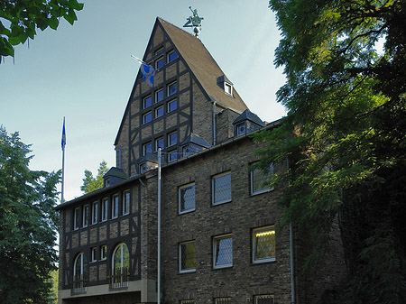 Foto Rückseite der Stadtmauer am Sachsenring - Köln