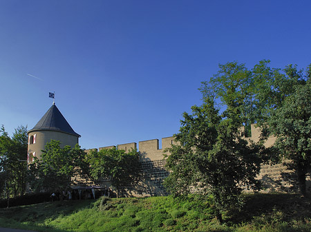 Fotos Stadtmauer und Sachsenturm am Sachsenring