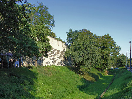 Stadtmauer am Sachsenring